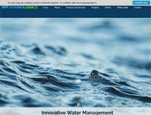 Tablet Screenshot of hydrologics.net